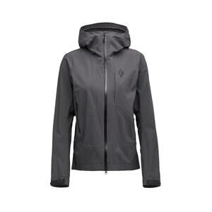 Black Diamond Highline Stretch Shell Jacket Women Small Mountain Anthracite $349